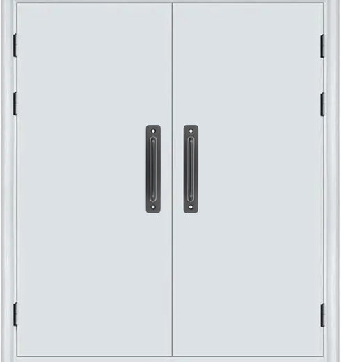 2Pcs Aluminum Alloy Door Handle Pulls, Modern Sliding Door Hardware for Wooden, Glass, Metal Doors with Screws