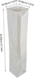 Uonlytech Japanese Paper Floor Lamp Shade: Foldable Paper Lampshade Replacement for Living Room Bedroom Office Modern