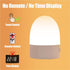 OFAPLFKUR 3 A1) Touch Night Light Rechargeable Color Wireless Baby's Room Bedside Lamp USB LED Night Light Ambient Soft