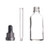 YIZHAO Clear Glass Dropper Bottle 2oz, Tincture Bottles with Glass Dropper, for Essential Oils, 6 Pcs