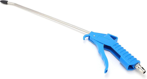 Air Blow Gun with 10" Long Angled Nozzle, Industrial Air Compressor Accessories Cleaning Tool