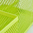 Mesh Pen Holder for Desk Purple Square Pencil Cup Holder Pens Organizer Wire Mesh pencil holder for Table Office/Home/School (2 x, Green) by Saikvi