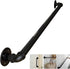 ALDEPO Grab Bars 30-600Cm Handrail Wrought Iron, Industrial Pipe Matte Black Stair Railing