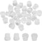 uxcell 30Pcs 3/8"(9.5mm) Plastic Hole Plug, Round Tubing Inserts, Furniture End Cap