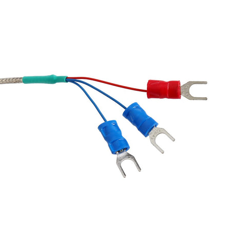 Akozon RTD PT100 Waterproof Temperature Sensor with 1/2" NPT Threads and 2 Meter Cable