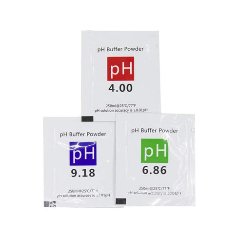 DuvinDD 18 Pack pH Meter Buffer Solution Powder, Calibration Solution Packets for Precise pH Meter