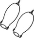 MUNEFE E26 (2Pcs) Lamp Shade Harps Holder, Lamp Harp Holder Kit, Metal Lampshades Holder with Light Base for Table