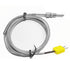 1/8" NPT Threaded K-Type Thermocouple Control Temperature Sensor Probe with Mini Connector