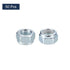 uxcell 50Pcs M12 x 1.25 Nylon Insert Hex Lock Nuts, Carbon Steel Self-Locking Stop Nut for Industrial Construction