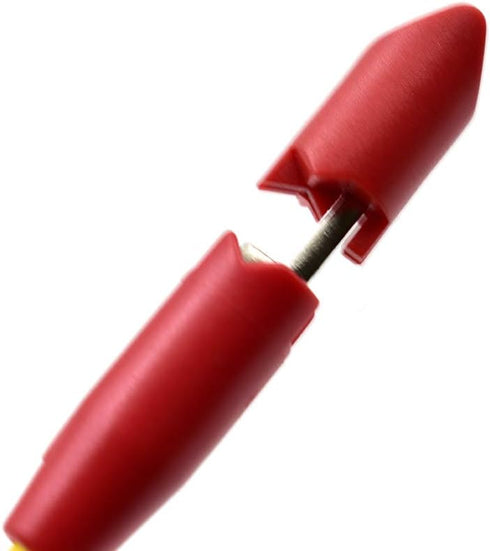 2Pcs Insulation Wire Piercing Probe Clip Test Lead Kit, Multimeter Test Probes with 4mm Banana Socket