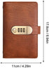 GINTBN 100 Lock,7"4.2" Envelopes Money Saving Challenge Book with Password Savings Challenges Book Budget Planner