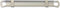 Business Source C1 File Fastener Compressor, 2-3/4-Inch C-C, 100/BX, Silver by Business Source