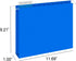 HERKKA 60 Pack Extra Capacity Hanging File Folders, Reinforced Letter Size, 1 Inch Expansion, Adjustable Tabs, Assorted