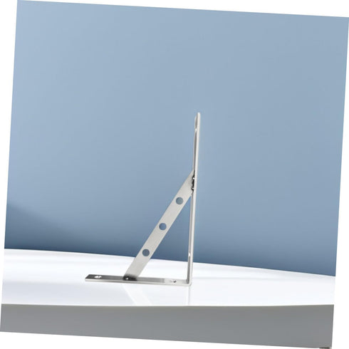 LIFKOME Heavy Duty Stainless Steel Shelf Brackets Solid Thick Wall Mounted Bracket Supports for Floating Shelves