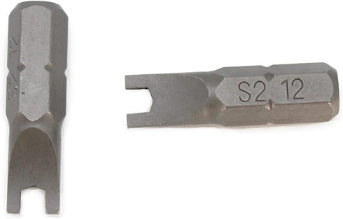 TMAX 50 pc Spanner #12 1 Inch Screwdriver Insert Bits, Durable S2 Steel with Heavy Duty Storage Container