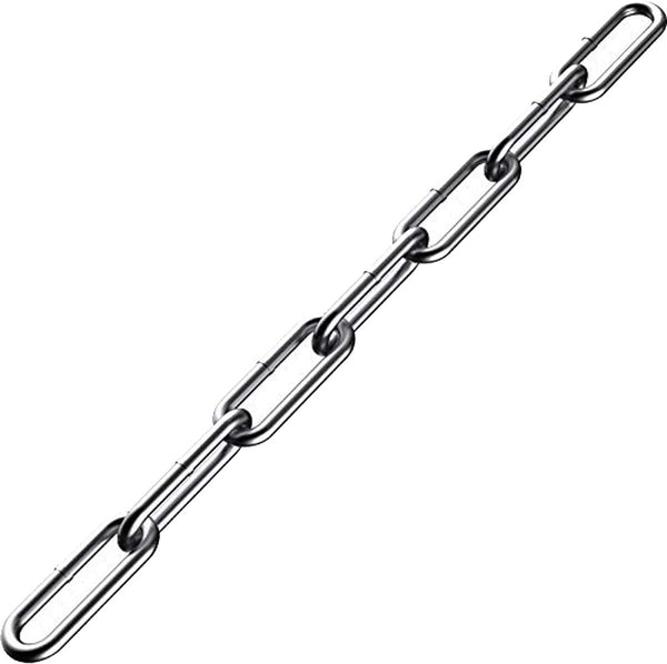 Lsquirrel 13 ft Stainless Steel Chain - Heavy Duty Rolo Cable for Home, Swing, Pet, Camping (3/16 inch)