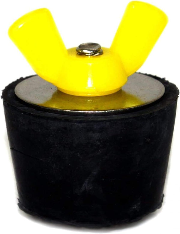 1 1/4 inch Commercial Quality Expansion Pipe Plug with Steel and Nylon Wing Handle # 7 (1)