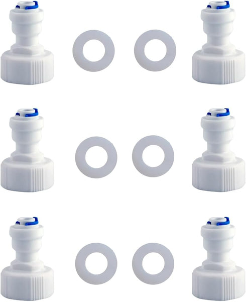 ESHIONG Hose Bib Quick Connect Adapter for Reverse Osmosis water filter,NSF Certified
