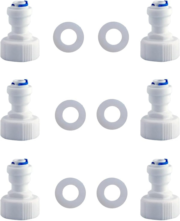 ESHIONG Hose Bib Quick Connect Adapter for Reverse Osmosis water filter,NSF Certified