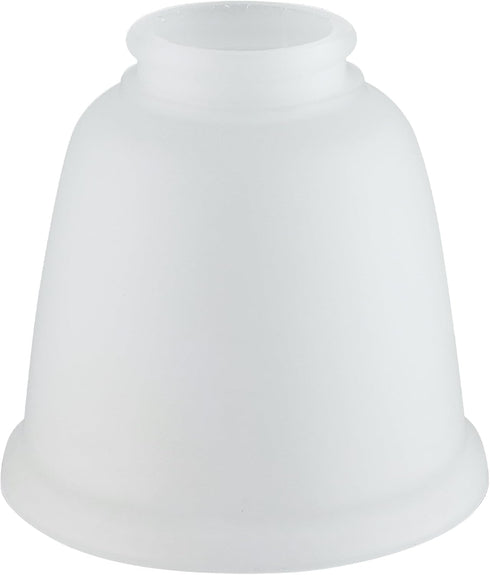 4 Pack 1.65" Frosted Glass Lamp Shade Replacement with Fitter Opening for Ceiling Fan Light Kit Wall Sconce Pendant