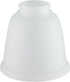 4 Pack 1.65" Frosted Glass Lamp Shade Replacement with Fitter Opening for Ceiling Fan Light Kit Wall Sconce Pendant