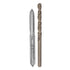 uxcell M6 x 1.25 H2 Left Hand Straight Flute Tap & Bit Set, 4.7mm M35 Cobalt HSS-CO Twist Drill Bit