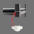 EMALPE (4 Whalen Post Insert Corner Connector for Shelving Costco PCS) (White)