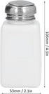 Solvent Dispenser, 200ML Press Type ESD Safe Anti-Static Square Bottle for Alcohol and Methanol