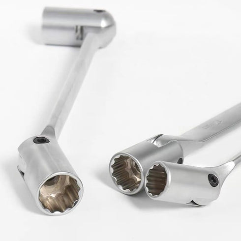 FLZOSPER 12 Point Metric 12 14mm Double Flexible Socket Wrench