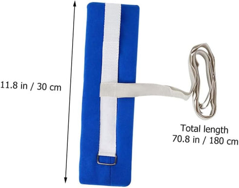 FRCOLOR Medical Anti-Scratch Leg Strap - Quick-Release Patient Restraint