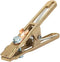 Welding Ground Clamp Brass Earth Clamp, A-shape Welder Ground Cable Copper Grip Clip Clamp