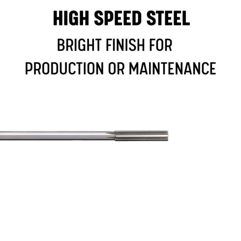 Drill America .1230 High Speed Steel Dowel Pin Reamer, DWR Series