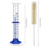 5PCS Graduated Cylinder Measuring Cylinder, Thick Glass Lab Cylinders (100ML)