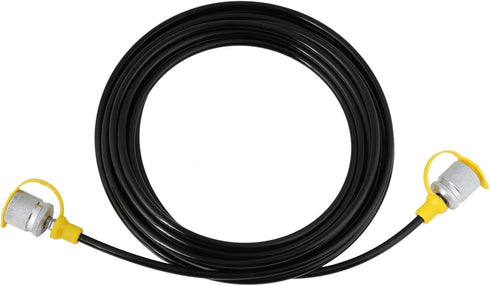 64MPa Hydraulic Hose 5.0M/16.4FT M16-M16 Female Liquid Black Hydraulic Pressure Test Hose