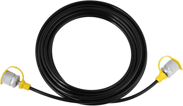 64MPa Hydraulic Hose 5.0M/16.4FT M16-M16 Female Liquid Black Hydraulic Pressure Test Hose