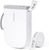 NIIMBOT Label Maker with Tape D11, Portable Bluetooth Label Printer, Rechargeable 300 DPI, White