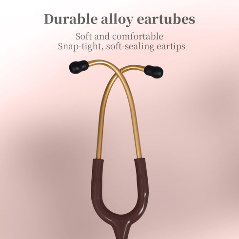 MaiWieel-Classic Monitoring Stethoscope Professional Dual Head Chocolate Stethoscopes For,Nurse,Doctor,Vet ,Home