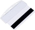 Pawfly 5 Pack Horizontal Half Card Badge Holders with Grippers, Hard Transparent Protectors for IDs and Credit Cards