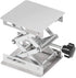 Stonylab 4"x4" Lab Scissors Jack, 100 x 100mm Stainless Steel Laboratory Support Lift Stand