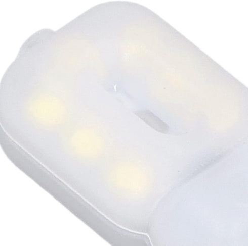 Hyuduo 6Pcs G9 Dimmable LED Light Bulbs, 3W Energy Saving Bi Pin Base for Chandelier and Pendant Lamps