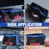 WORKPRO 12" Tool Pouches with Zipper, Utility Bag Pouch for Tool Organizers and Storage, 2-Pack