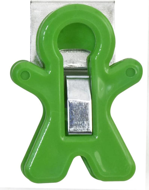 The Pencil Grip Magnet Man People Shaped Magnet Clips, Assorted Color, Set of 12, TPG-13212P by The Pencil Grip