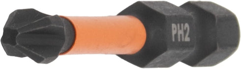 Railer Phillips Screwdriver Bit Set, Premium S2 Steel 2 Inch Phillips Impact Driver, 10-Piece Set with Holder