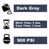 PC Products PC-Metal Epoxy Putty, 2 oz Stick, 3-Pack, Dark Gray,25536