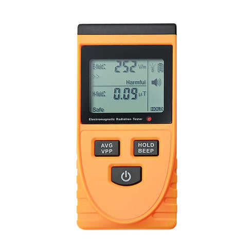 Electromagnetic Radiation Tester: Digital Electromagnetic Radiation Detector EMF Meter Counter Dosimeter Tester