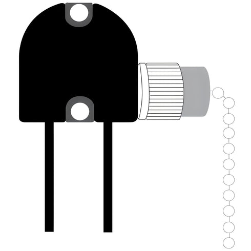 SwitchPrince ZE-109 E89885 2 1 1 6A125VAC 3A250VAC Wire Pull Light Switch Replacement Repair Kit On-Off Circuit