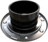 Oatey 43494 Fast Set Black ABS Stainless Steel Ring Closet Flange - 3-Inch x 4-Inch
