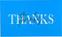 RXBC2011 Package Pack 100 Thank you for your order Cards Your order made my day Insert for online business of Blue
