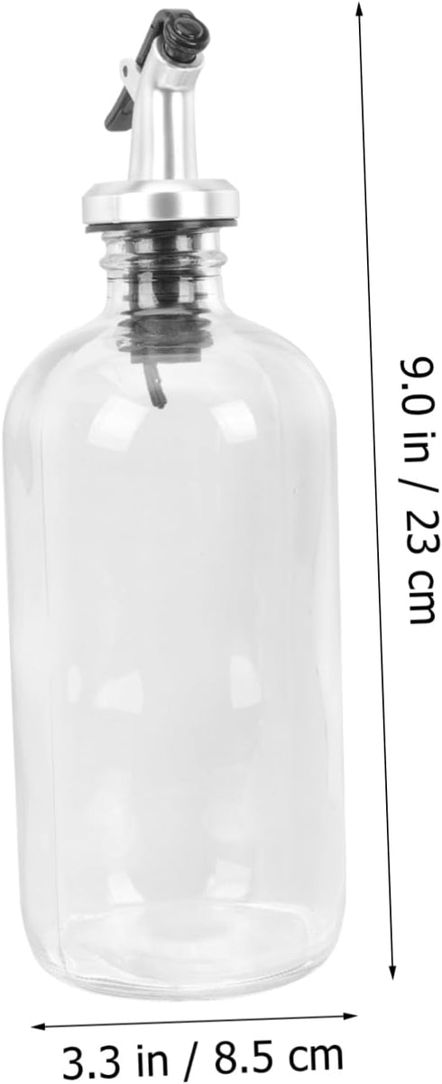 500ml Mouthwash Supply Glass Dispenser Elegant Bathroom Accessories Organizer Multi-purpose Dispenser