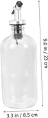 500ml Mouthwash Supply Glass Dispenser Elegant Bathroom Accessories Organizer Multi-purpose Dispenser